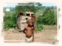 Many children grow up in extreme poverty.